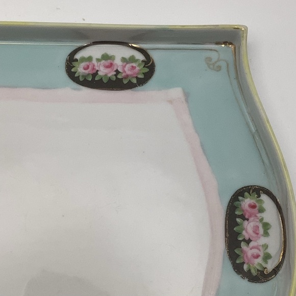 Antique Nippon Hand Painted Tray - Picture 8 of 11